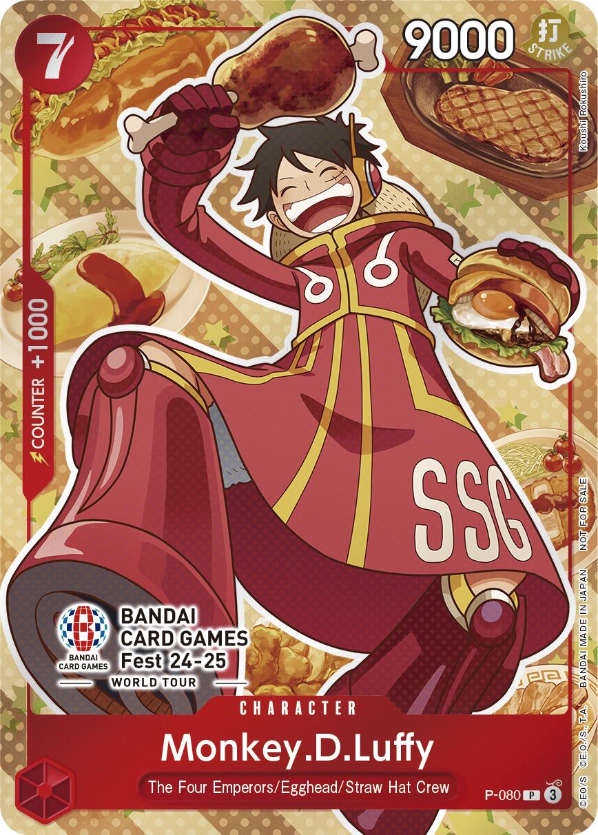 Monkey.D.Luffy (Bandai Card Games Fest 24-25) [One Piece Promotion Cards] | Good Games Modbury