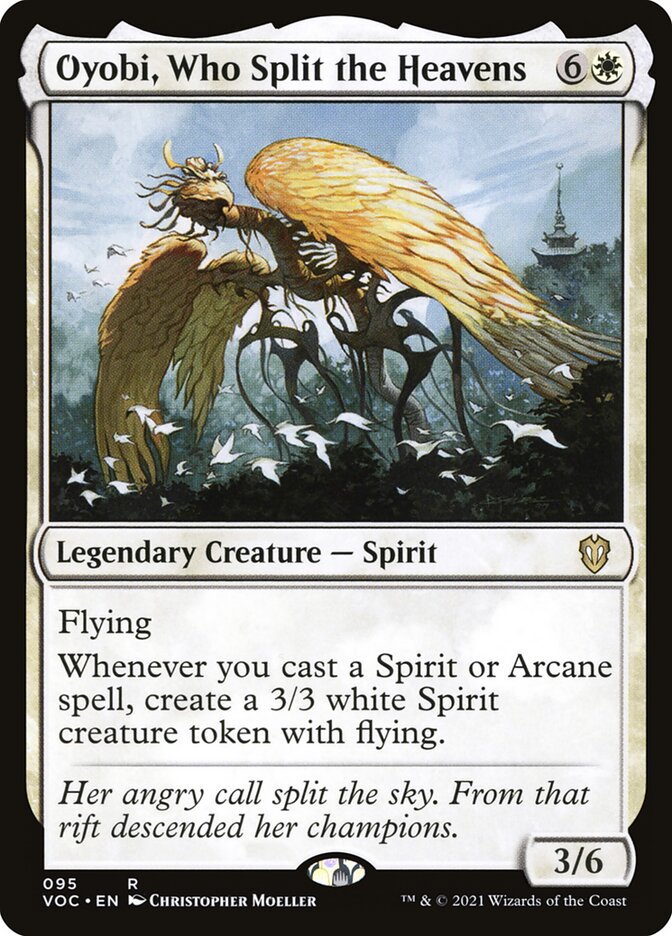 Oyobi, Who Split the Heavens 95/38 (Commander: Innistrad: Crimson Vow)  | Good Games Modbury