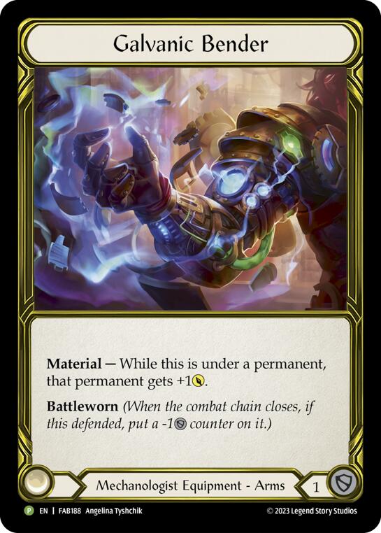 Galvanic Bender [FAB188] (Promo)  Cold Foil | Good Games Modbury