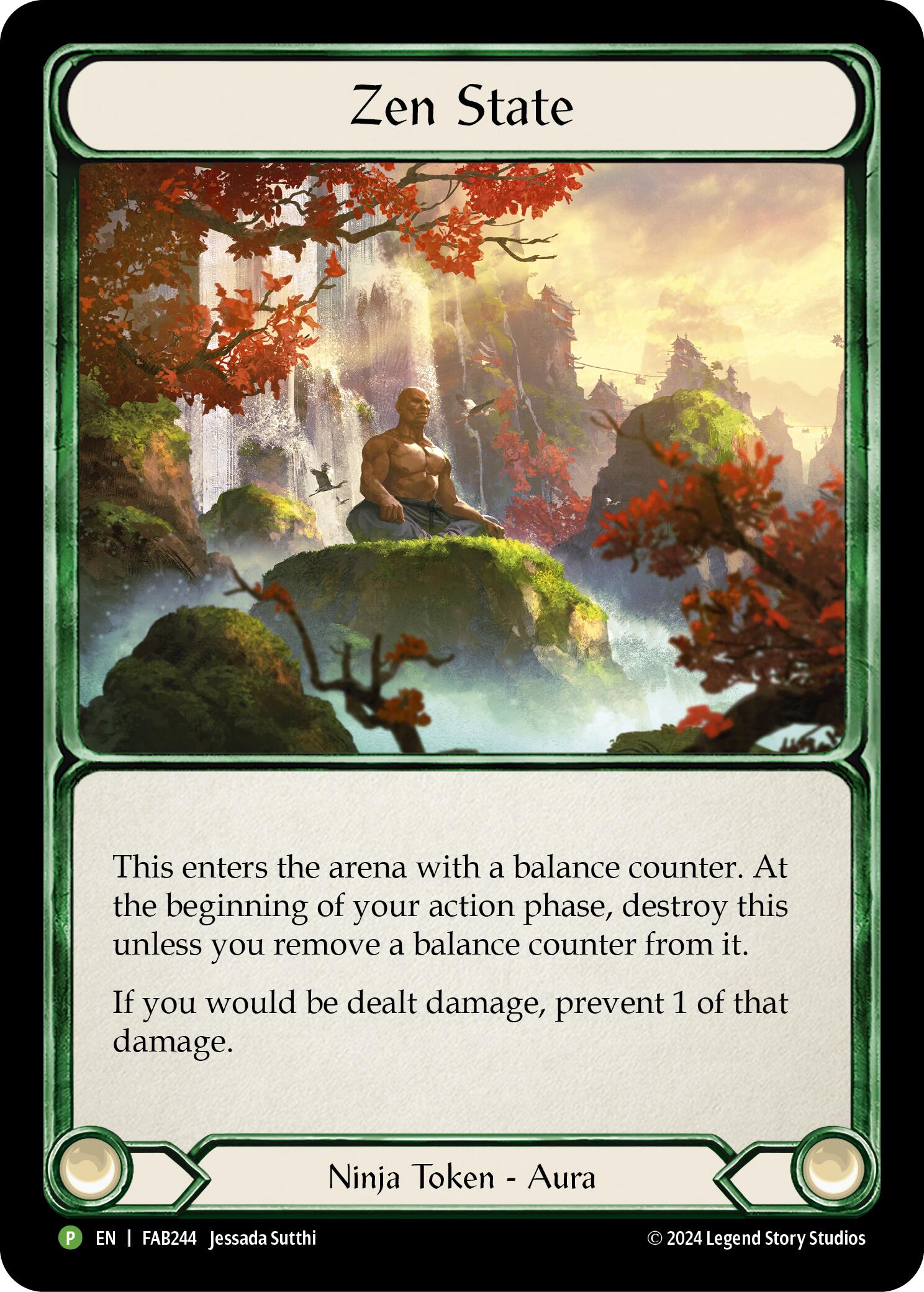 Zen State [FAB244] (Promo)  Rainbow Foil | Good Games Modbury