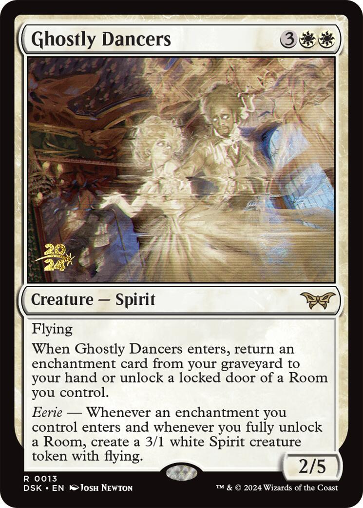 Ghostly Dancers [Duskmourn: House of Horror Prerelease Promos] | Good Games Modbury