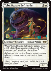 Toby, Beastie Befriender [Duskmourn: House of Horror Prerelease Promos] | Good Games Modbury