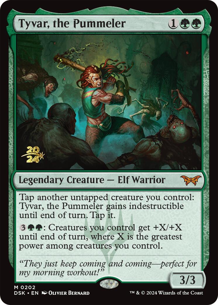 Tyvar, the Pummeler [Duskmourn: House of Horror Prerelease Promos] | Good Games Modbury