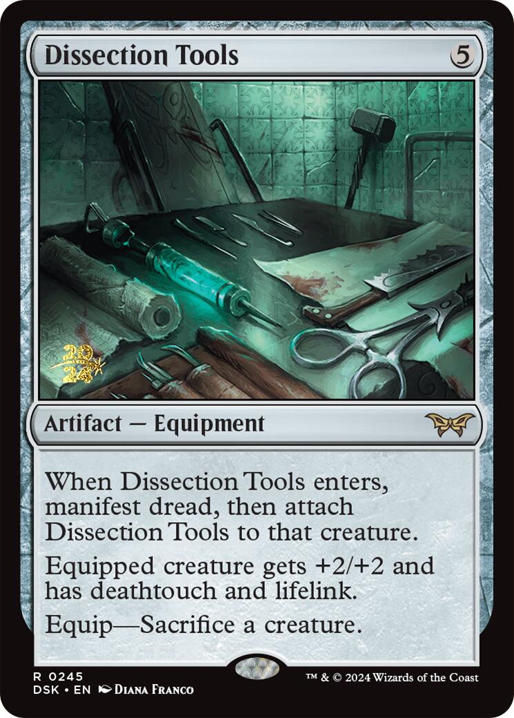 Dissection Tools [Duskmourn: House of Horror Prerelease Promos] | Good Games Modbury