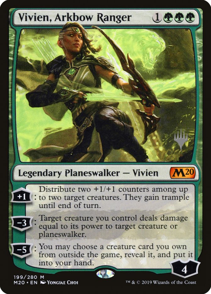 Vivien, Arkbow Ranger (Promo Pack) [Core Set 2020 Promos] | Good Games Modbury