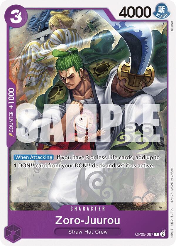 Zoro-Juurou [Starter Deck: PURPLE Monkey.D.Luffy] | Good Games Modbury