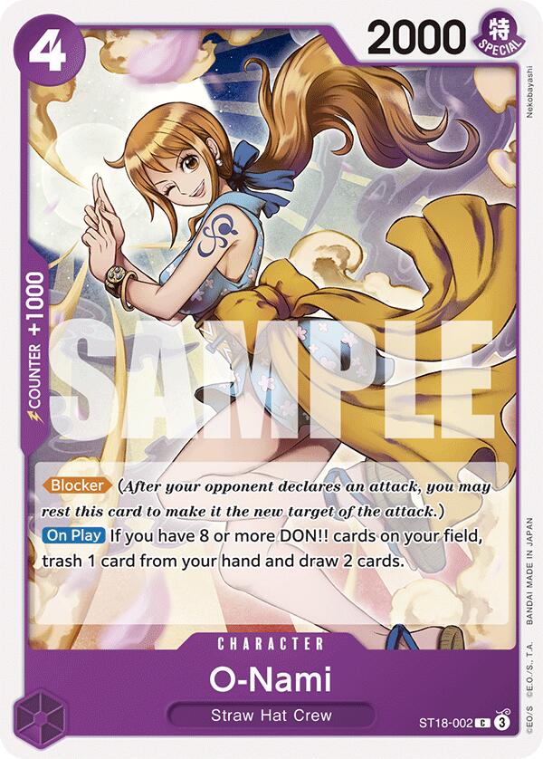 O-Nami [Starter Deck: PURPLE Monkey.D.Luffy] | Good Games Modbury