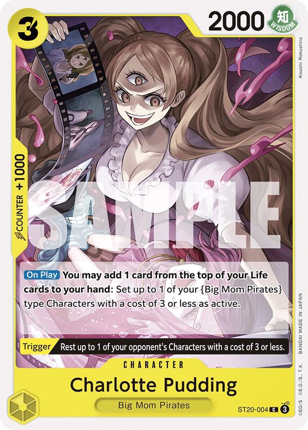 Charlotte Pudding [Starter Deck: YELLOW Charlotte Katakuri] | Good Games Modbury