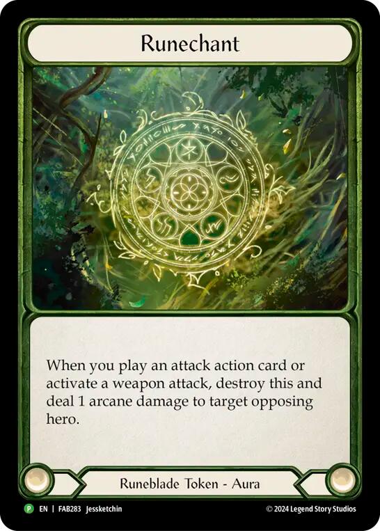 Runechant [FAB283] (Promo)  Cold Foil | Good Games Modbury