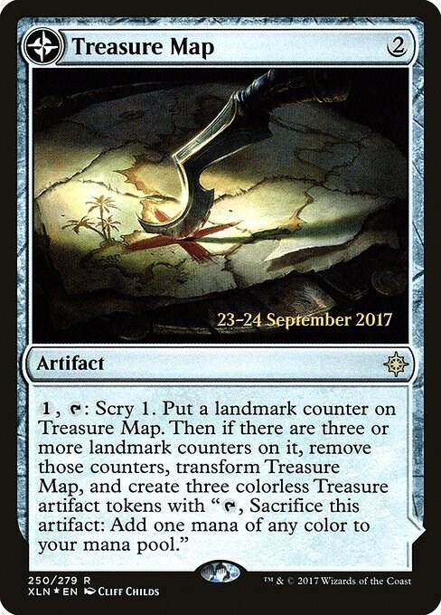 Treasure Map XLN 250s/120 (Prerelease Cards)  - Foil | Good Games Modbury
