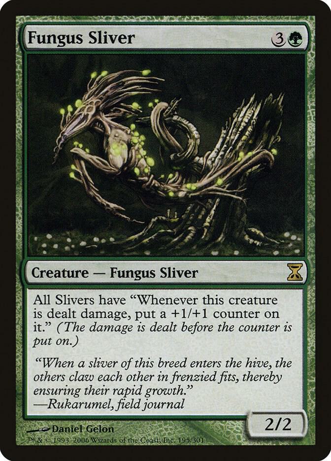 Fungus Sliver 195/301 (Time Spiral)  - Foil | Good Games Modbury