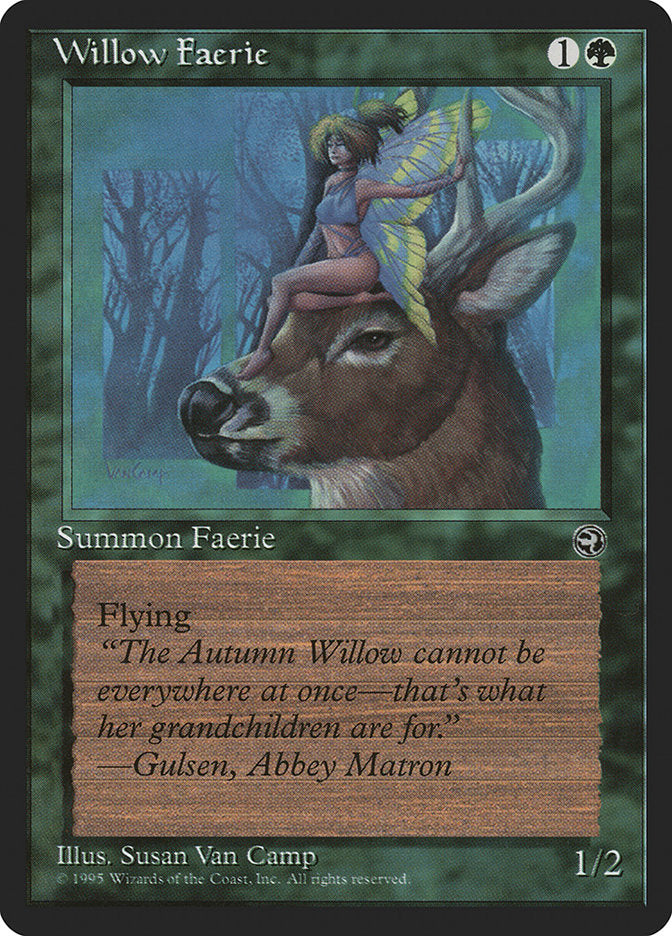 Willow Faerie (Gulsen Flavor Text) [Homelands] | Good Games Modbury