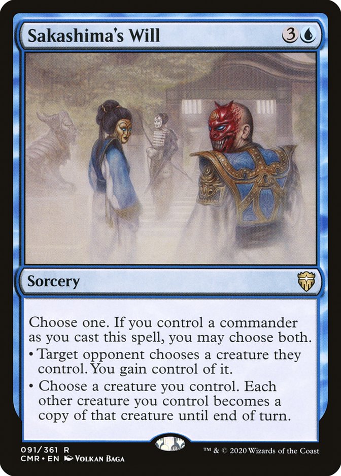 Sakashima's Will 91/361 (Commander Legends)  | Good Games Modbury