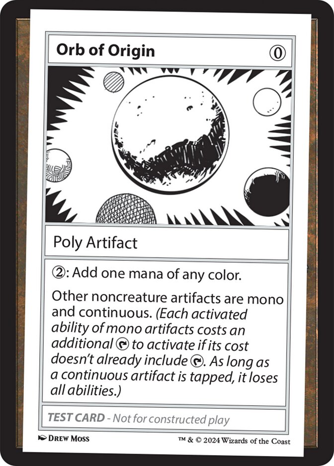Orb of Origin 609/390 (Mystery Booster 2 Playtest Cards)  | Good Games Modbury
