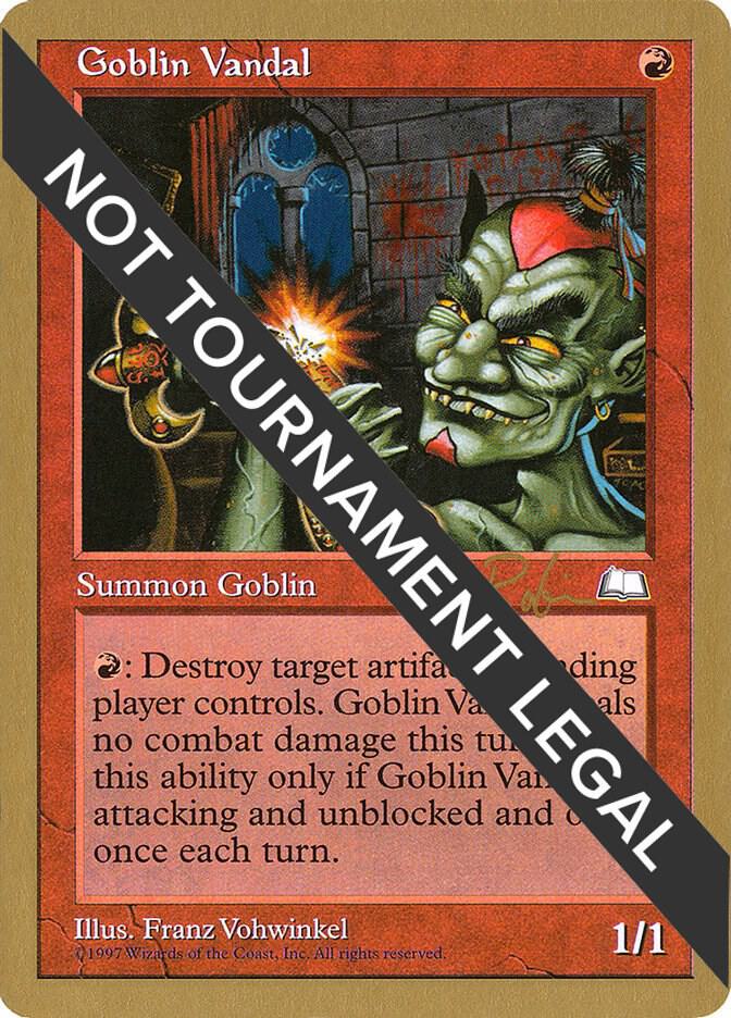 Goblin Vandal 1998 Ben Rubin WTH br105/117 (World Championship Decks)  | Good Games Modbury
