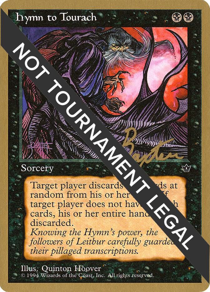 Hymn to Tourach Cloak 1996 George Baxter FEM gb38c/308 (World Championship Decks)  | Good Games Modbury