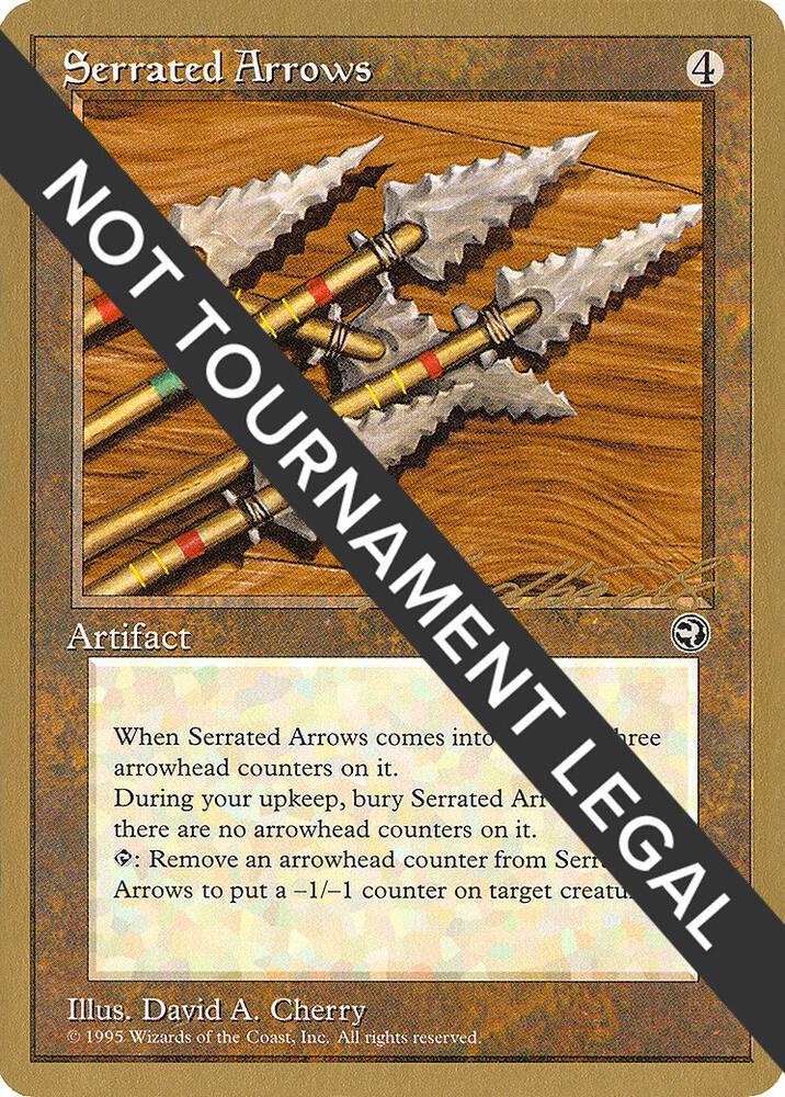 Serrated Arrows 1996 Leon Lindback HML ll110/308 (World Championship Decks)  | Good Games Modbury