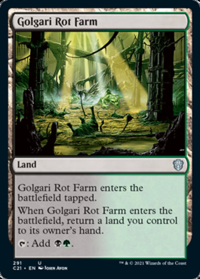 Golgari Rot Farm [Commander 2021] | Good Games Modbury