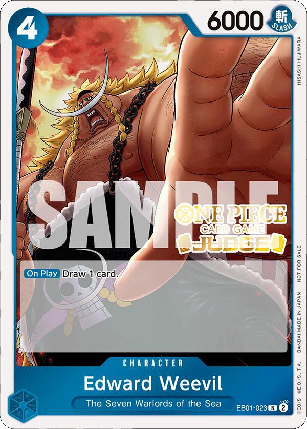 Edward Weevil (Judge Pack Vol. 4) [One Piece Promotion Cards] | Good Games Modbury