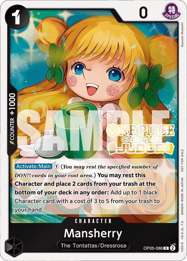 Mansherry (Judge Pack Vol. 4) [One Piece Promotion Cards] | Good Games Modbury