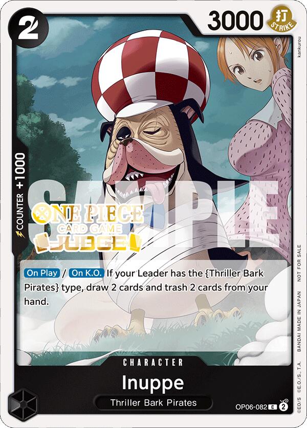 Inuppe (Judge Pack Vol. 4) [One Piece Promotion Cards] | Good Games Modbury