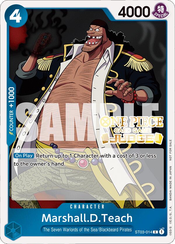 Marshall.D.Teach (Judge Pack Vol. 4) [One Piece Promotion Cards] | Good Games Modbury