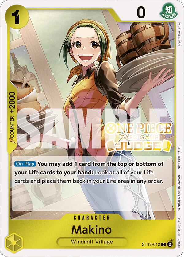 Makino (Judge Pack Vol. 4) [One Piece Promotion Cards] | Good Games Modbury