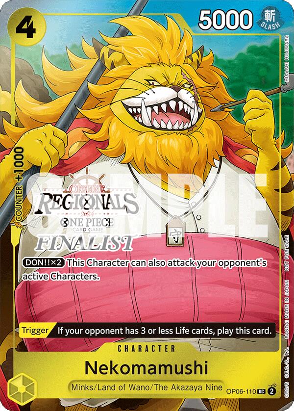 Nekomamushi (Offline Regional 2024 Vol. 3) [Finalist] [One Piece Promotion Cards] | Good Games Modbury