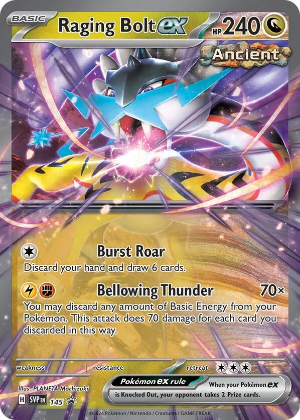 Raging Bolt ex (145) [SV: Scarlet & Violet Promo Cards] | Good Games Modbury