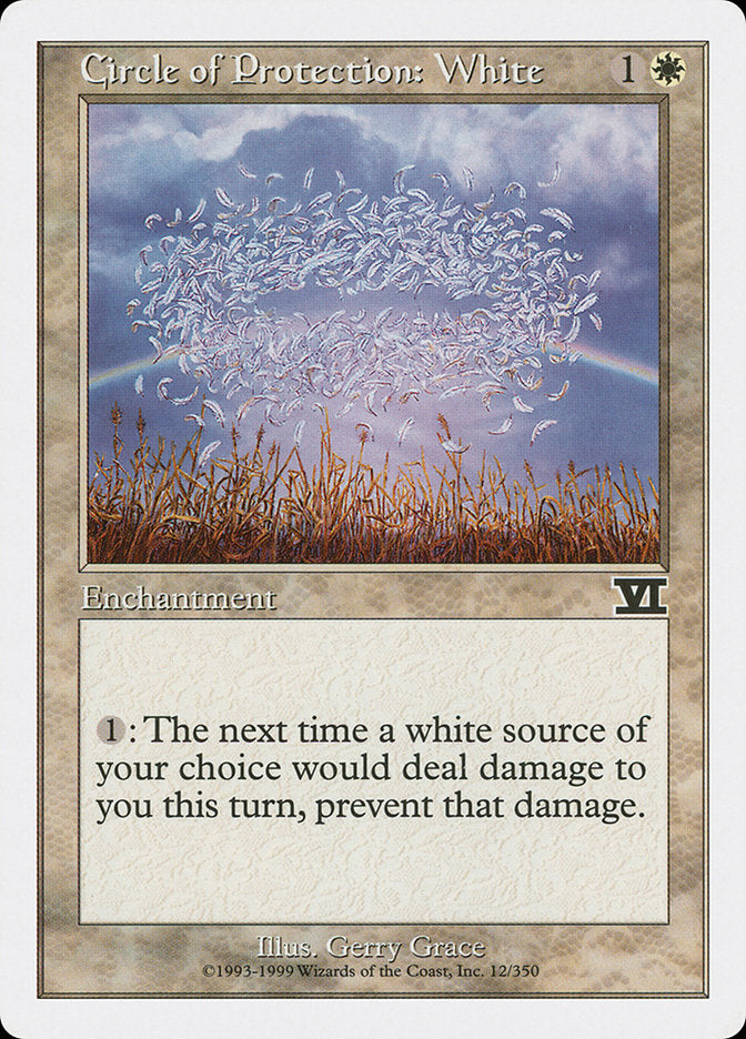 Circle of Protection: White [Classic Sixth Edition] | Good Games Modbury