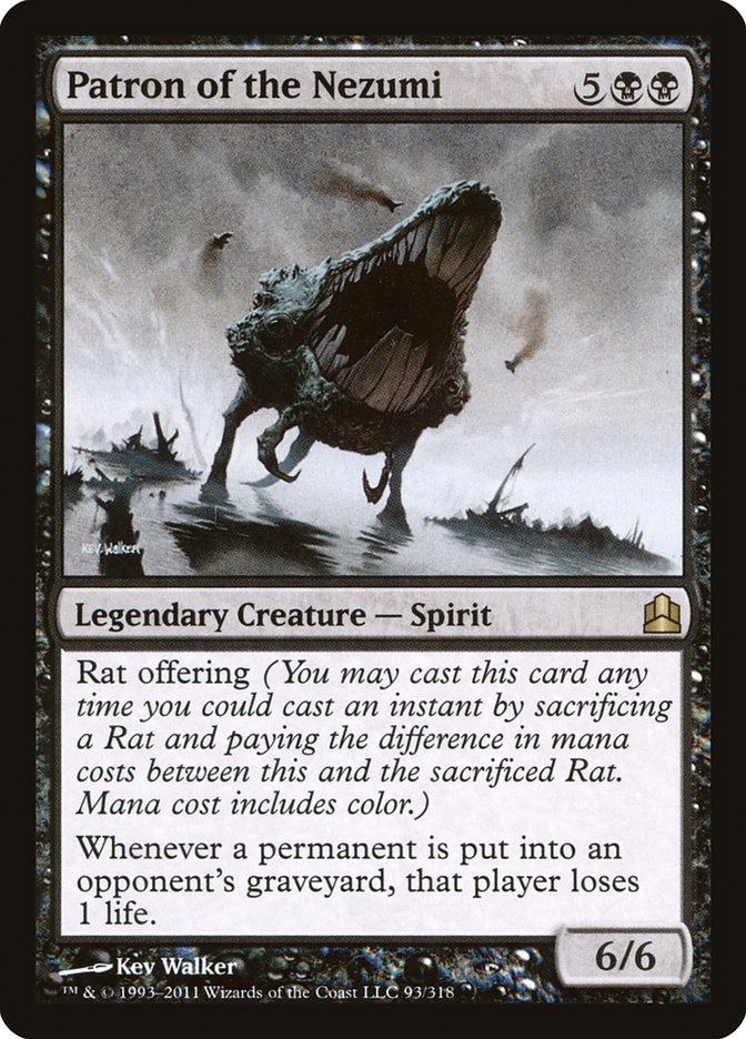 Patron of the Nezumi [Commander 2011] | Good Games Modbury