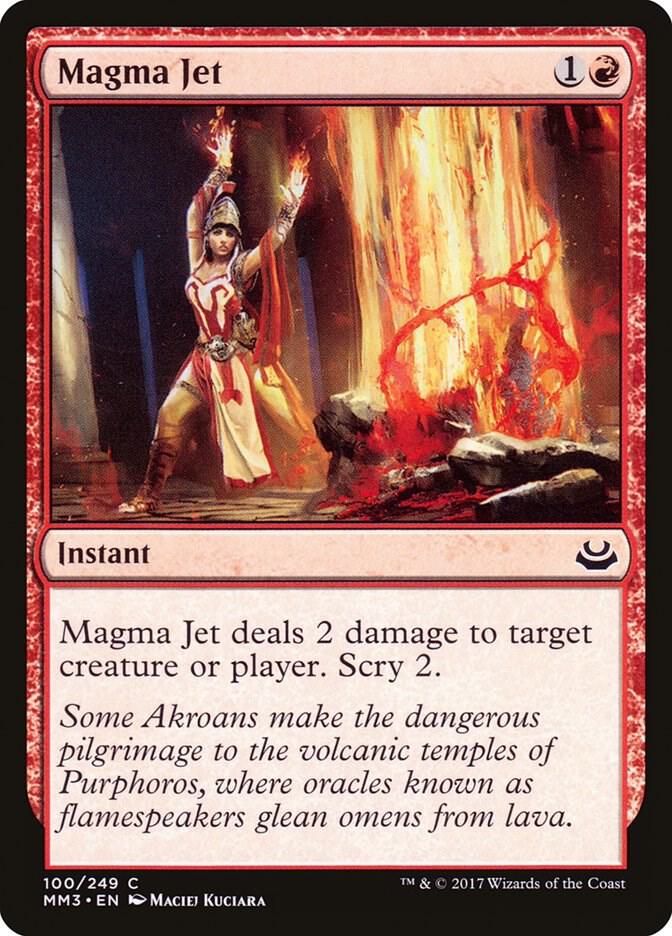 Magma Jet 100/249 (Modern Masters 2017)  - Foil | Good Games Modbury