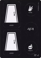 Punch Card Token (1 // 2) [Duskmourn: House of Horror Tokens] | Good Games Modbury