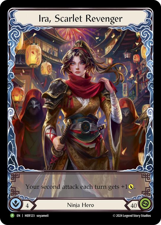 Ira, Scarlet Revenger - HER123 [HER123] (Promo)  Rainbow Foil | Good Games Modbury