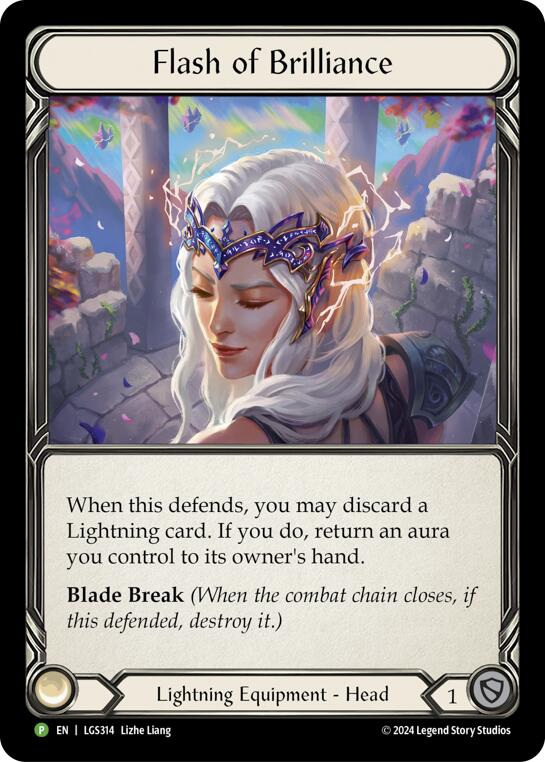 Flash of Brilliance - LGS314 [LGS314] (Promo)  Rainbow Foil | Good Games Modbury