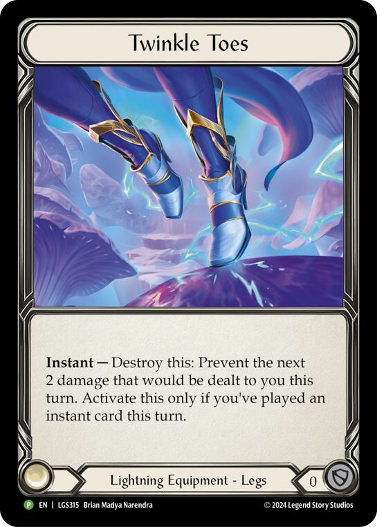 Twinkle Toes - LGS315 [LGS315] (Promo)  Rainbow Foil | Good Games Modbury