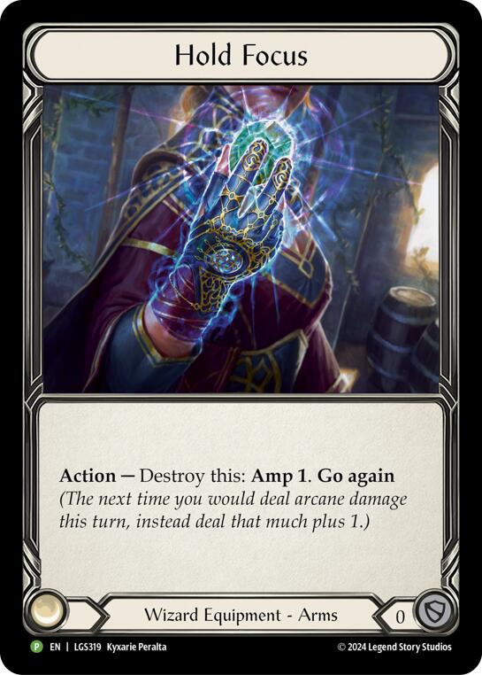 Hold Focus - LGS319 [LGS319] (Promo)  Rainbow Foil | Good Games Modbury