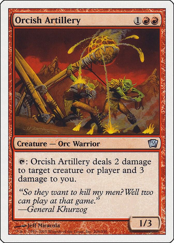 Orcish Artillery 206/350 (9th Edition)  | Good Games Modbury