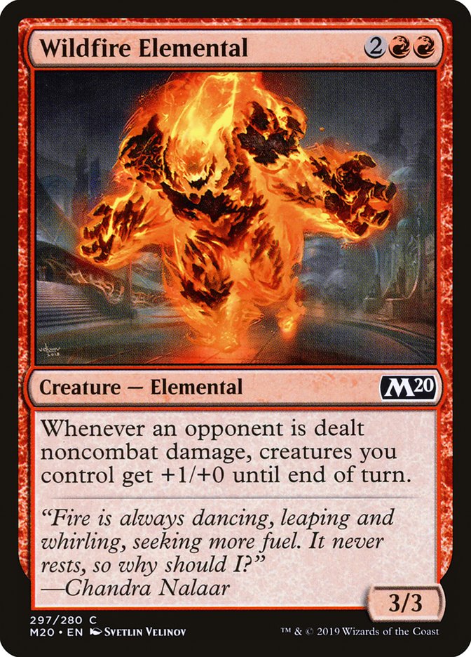 Wildfire Elemental [Core Set 2020] | Good Games Modbury