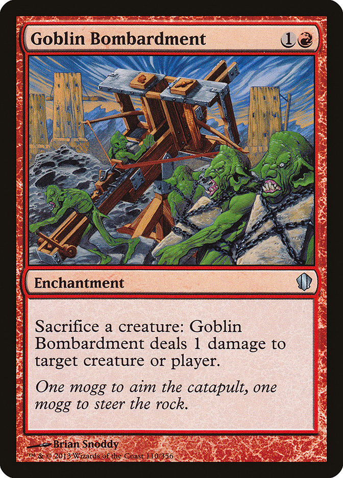 Goblin Bombardment [Commander 2013] | Good Games Modbury
