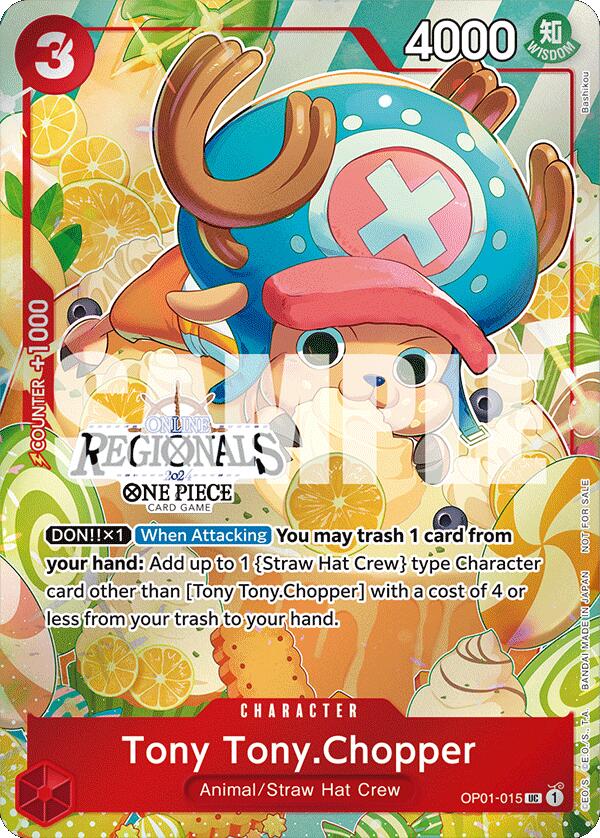 Tony Tony.Chopper (Online Regional 2024 Vol. 3) [One Piece Promotion Cards] | Good Games Modbury