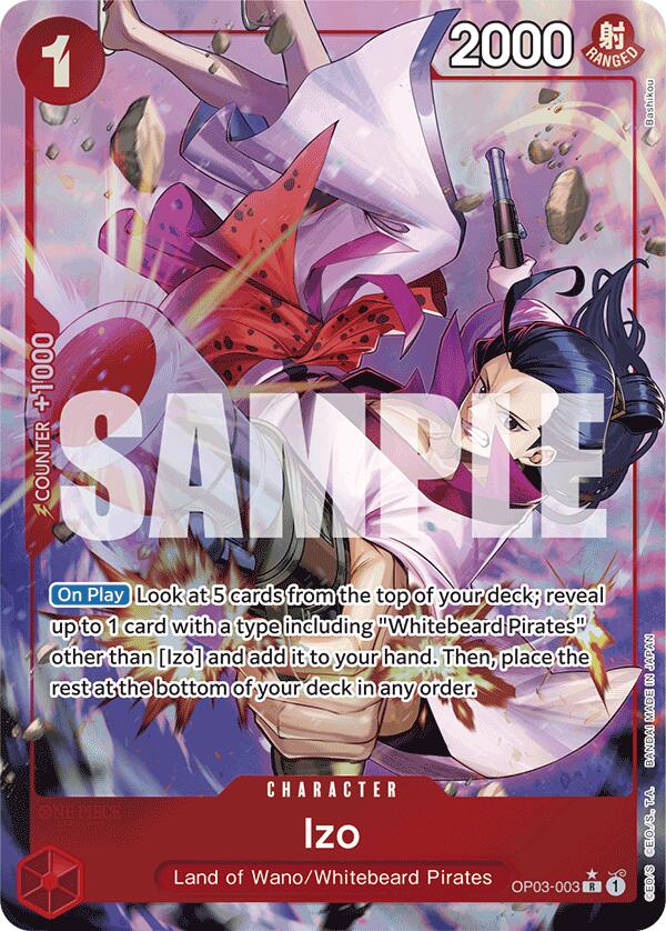 Izo (Alternate Art) (kankurou) [Extra Booster: Memorial Collection] | Good Games Modbury