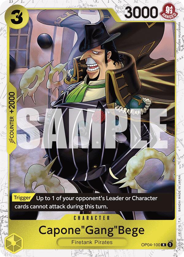 Capone"Gang"Bege (Alternate Art) (HISASHI HUJIWARA) [Extra Booster: Memorial Collection] | Good Games Modbury