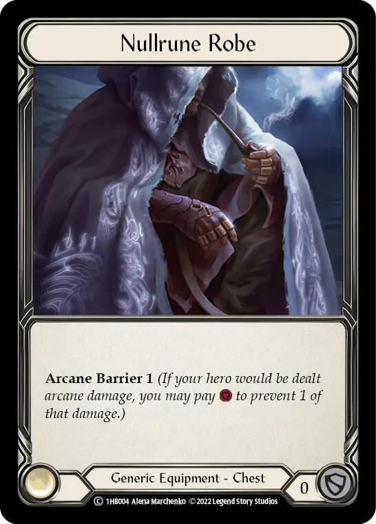 Nullrune Robe [1HB004] (History Pack 1 Bravo Blitz Deck) | Good Games Modbury