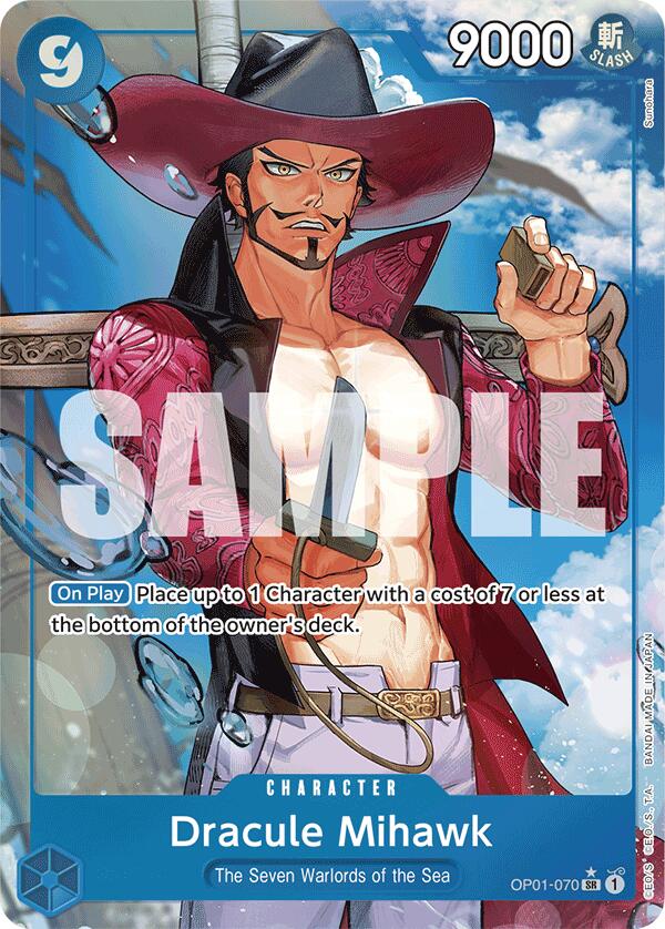 Dracule Mihawk (Alternate Art) [Extra Booster: Memorial Collection] | Good Games Modbury