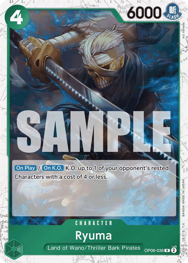 Ryuma (Alternate Art) [Extra Booster: Memorial Collection] | Good Games Modbury