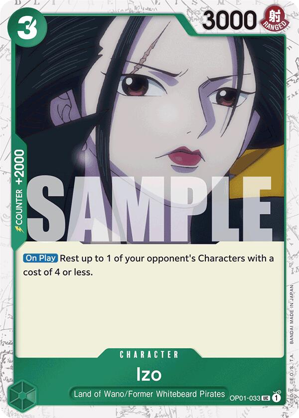 Izo (Alternate Art) [Extra Booster: Memorial Collection] | Good Games Modbury