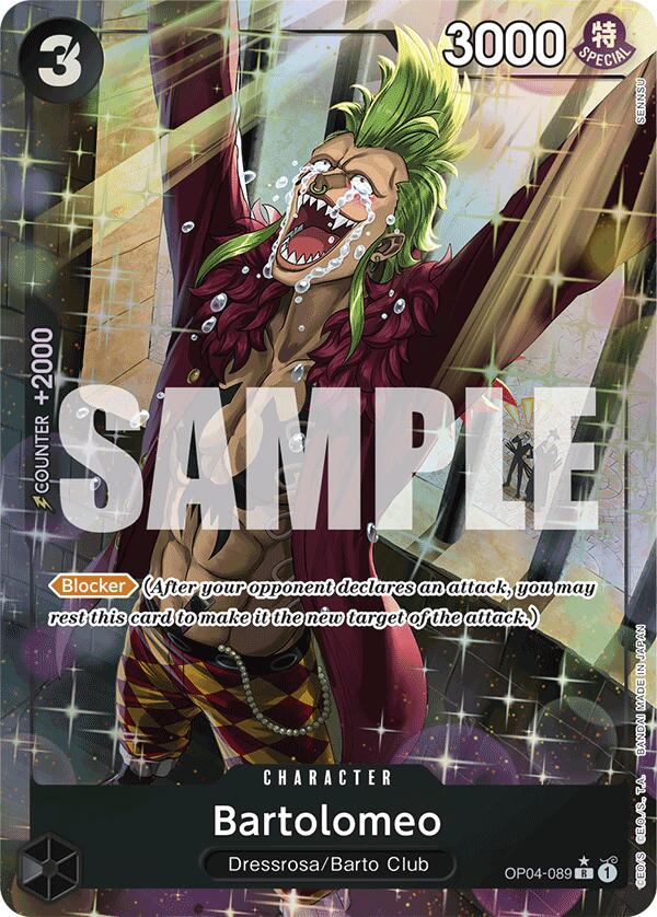Bartolomeo (Alternate Art) (SENNSU) [Extra Booster: Memorial Collection] | Good Games Modbury