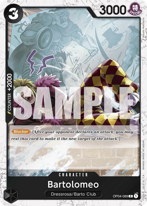 Bartolomeo (Alternate Art) (Koushi Rokushiro) [Extra Booster: Memorial Collection] | Good Games Modbury