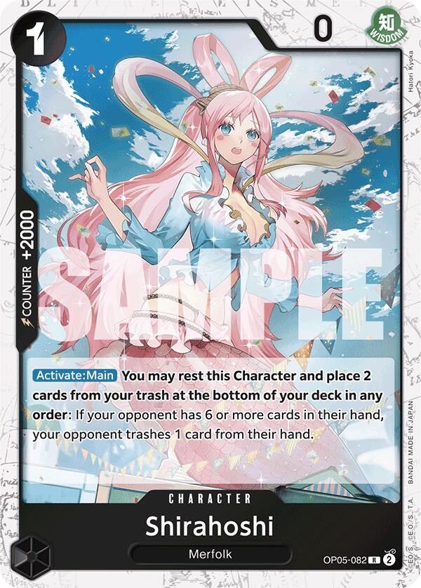 Shirahoshi (Alternate Art) (Hatori Kyoka) [Extra Booster: Memorial Collection] | Good Games Modbury
